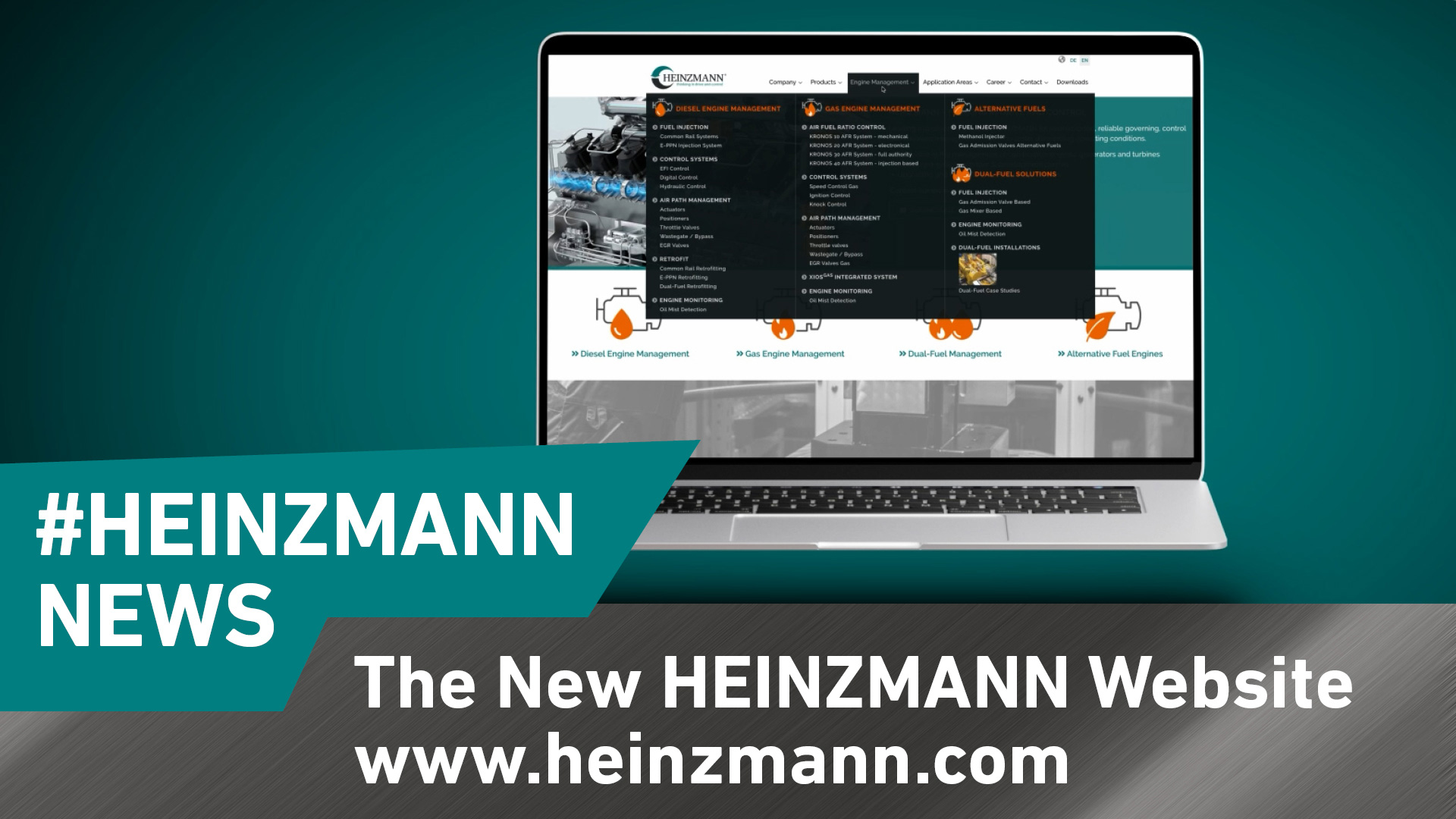 HEINZMANN releases new website