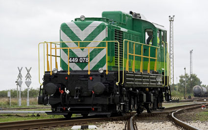 Bo-Bo type locomotive with GANZ 6 engine