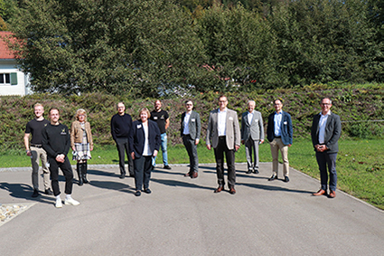 wvib Mitglieder zu Besuch bei HEINZMANN in Schönau